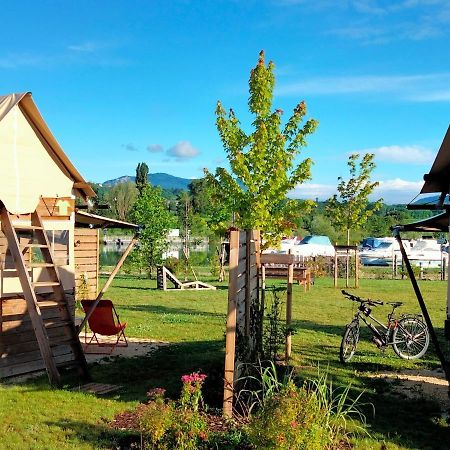 Les Lodges de la ViaRhôna - Tentes Lodges Virignin Exterior foto